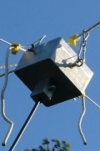 Veduta del balun per antenne turnstile